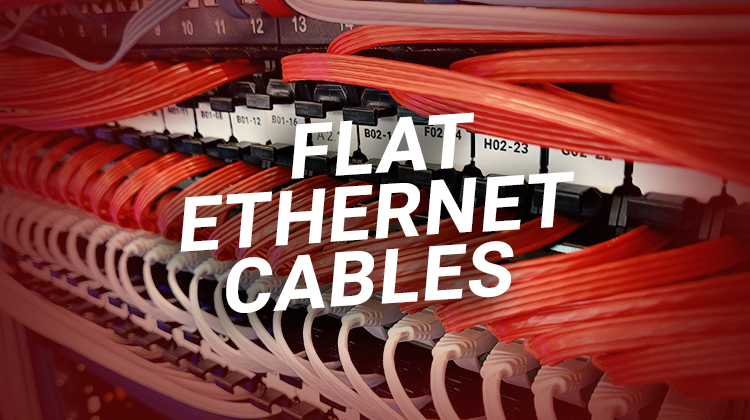 Flache Ethernetkabel 